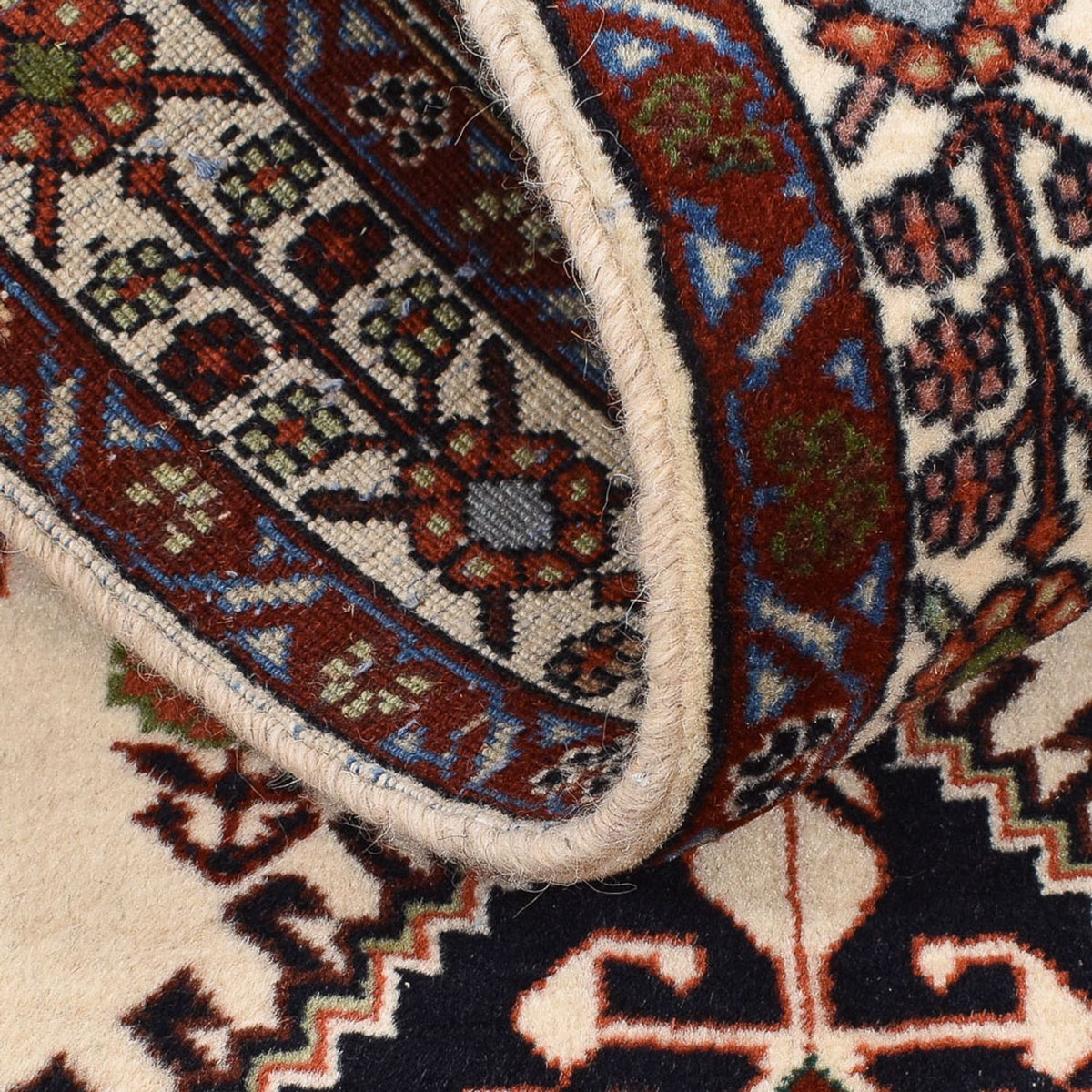 Tappeto corsia Tappeto Gabbeh - Kashkuli Persero - 200 x 63 cm - multicolore