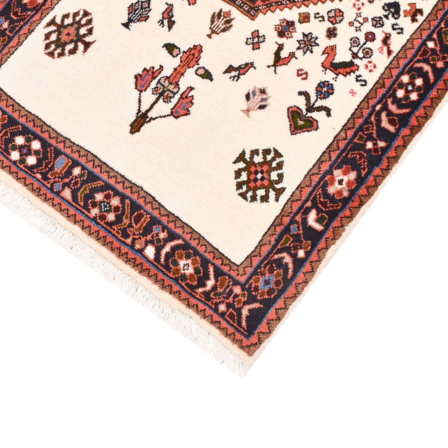 Tappeto corsia Tappeto Gabbeh - Kashkuli Persero - 205 x 65 cm - multicolore