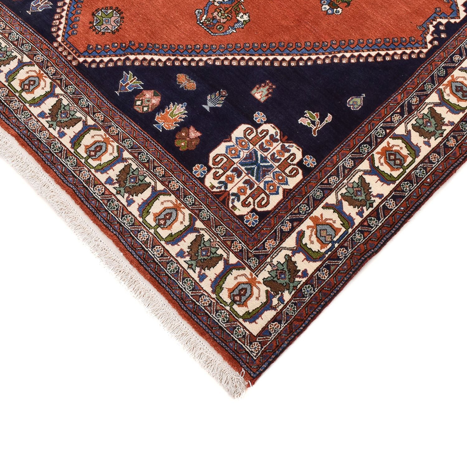 Tappeto Gabbeh - Kashkuli Persero - 260 x 180 cm - rosso