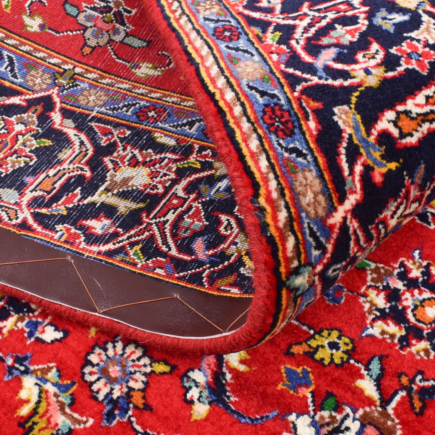 Tappeto Persero - Keshan - 175 x 118 cm - rosso