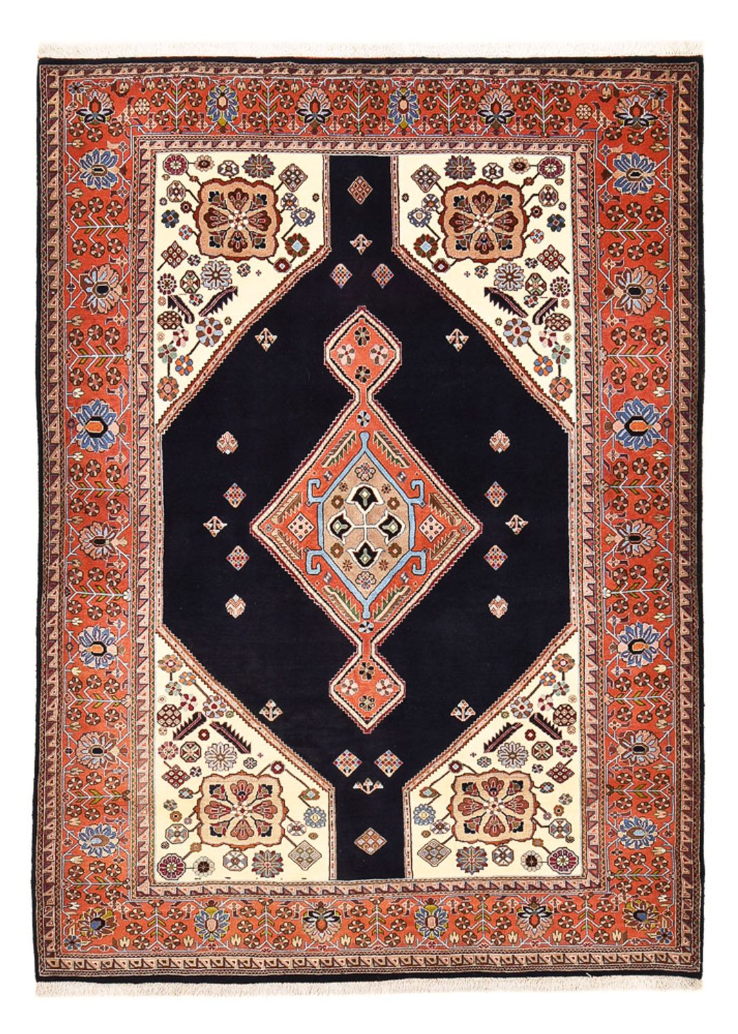 Tappeto Gabbeh - Kashkuli Persero - 250 x 180 cm - blu scuro