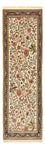 Tappeto corsia Tappeto Persero - Ghom - Reale - 203 x 63 cm - beige chiaro