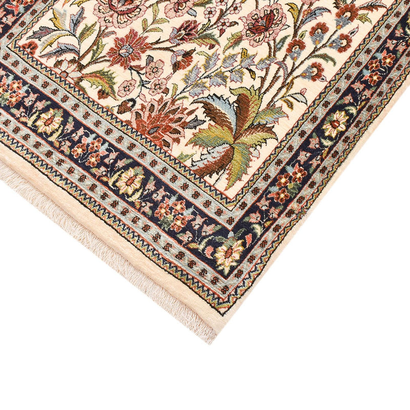 Tappeto corsia Tappeto Persero - Ghom - Reale - 203 x 63 cm - beige chiaro
