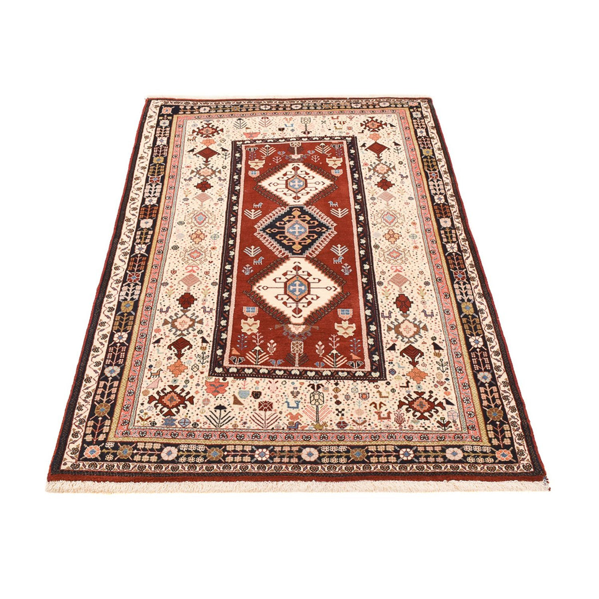 Tappeto Gabbeh - Kashkuli Persero - 190 x 133 cm - multicolore