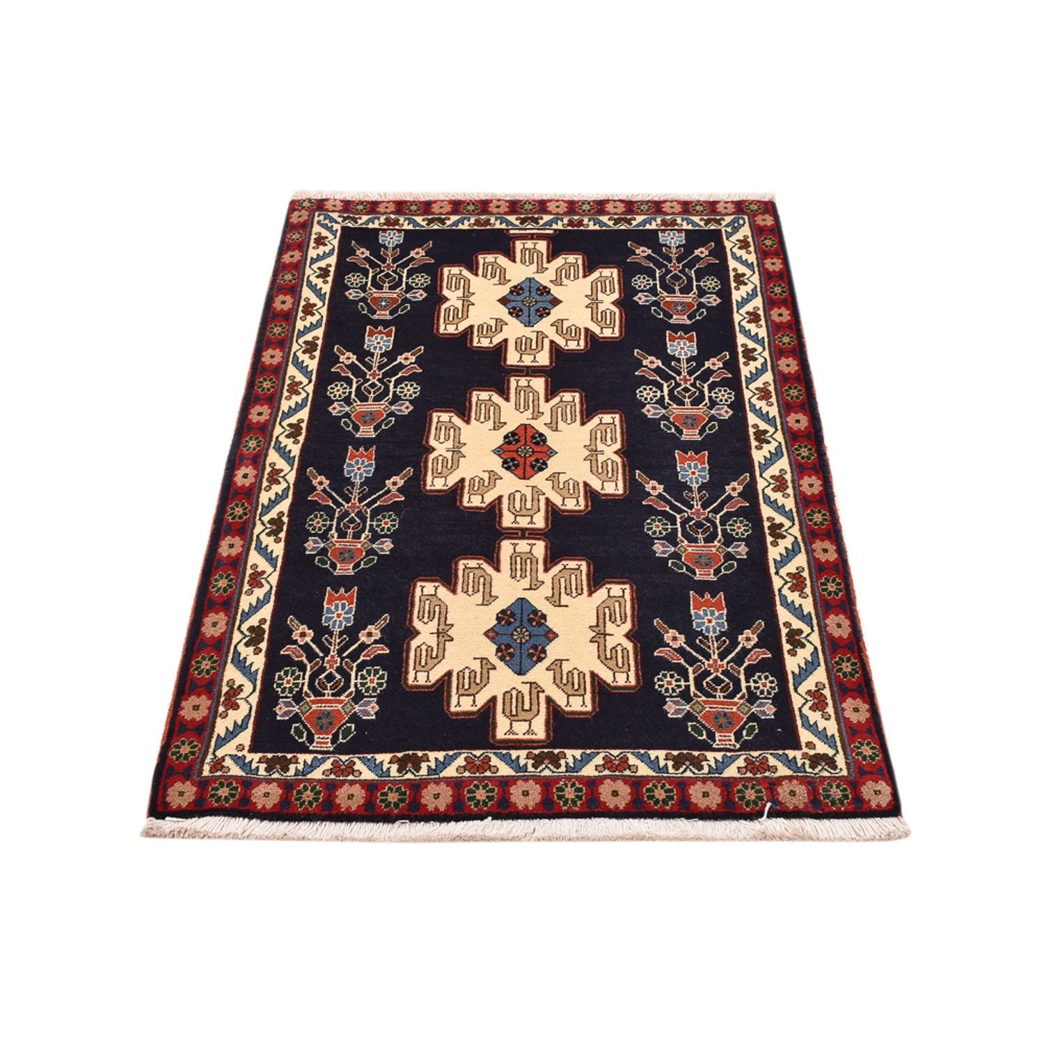 Tappeto Gabbeh - Kashkuli Persero - 131 x 83 cm - multicolore