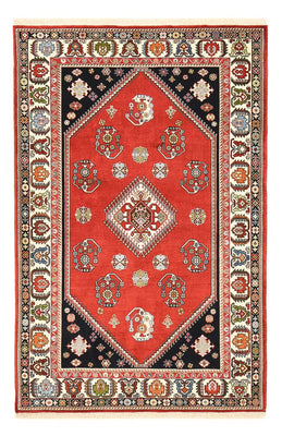 Tappeto Gabbeh - Kashkuli Persero - 203 x 124 cm - rosso