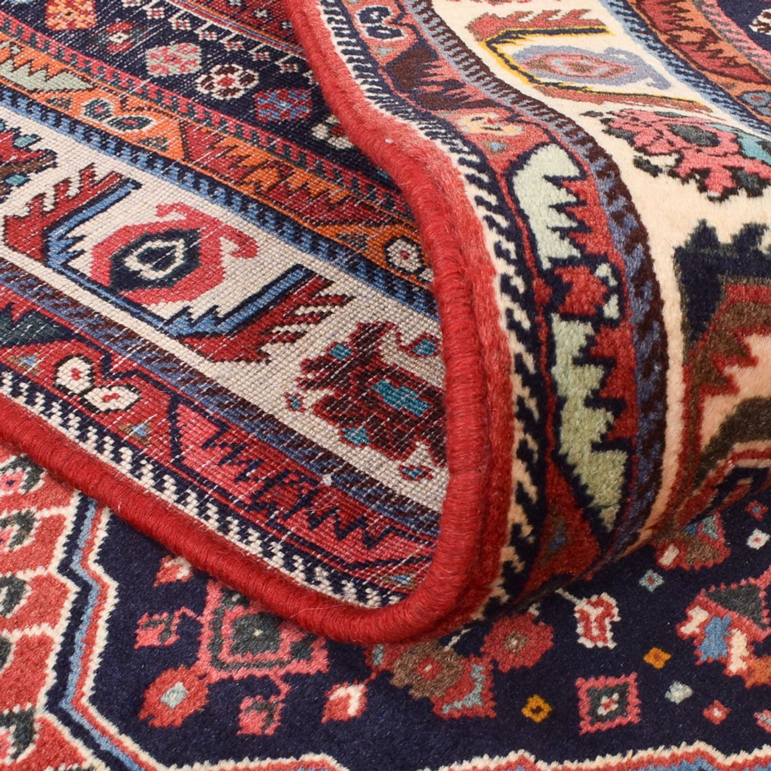 Tappeto Gabbeh - Kashkuli Persero - 255 x 155 cm - rosso chiaro