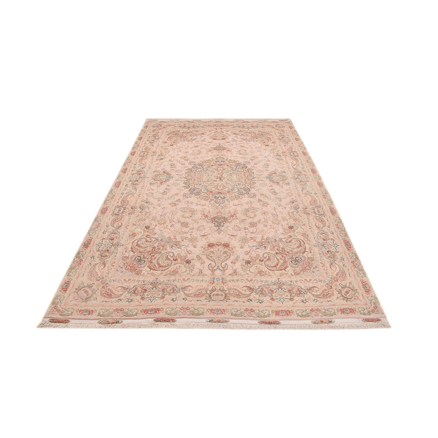 Tappeto Persero - Tabriz - Reale - 314 x 200 cm - beige chiaro