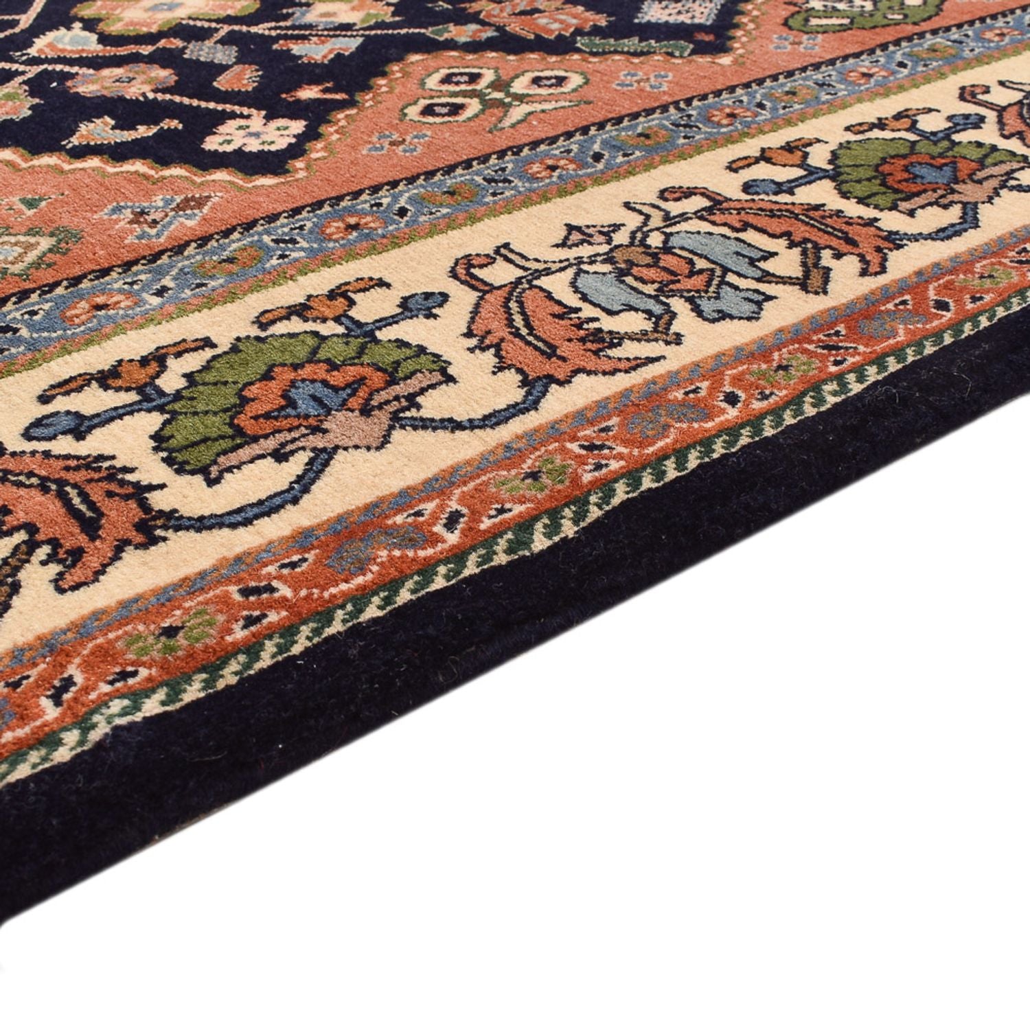 Tappeto Gabbeh - Kashkuli Persero - 233 x 169 cm - blu scuro