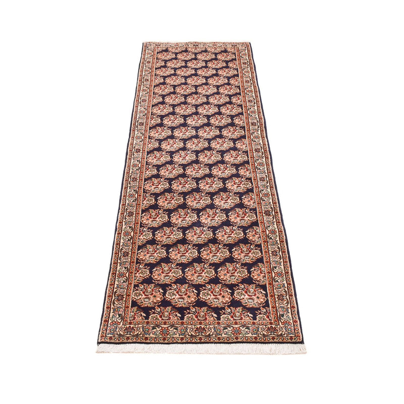 Tappeto corsia Tappeto Persero - Bidjar - 242 x 72 cm - blu scuro