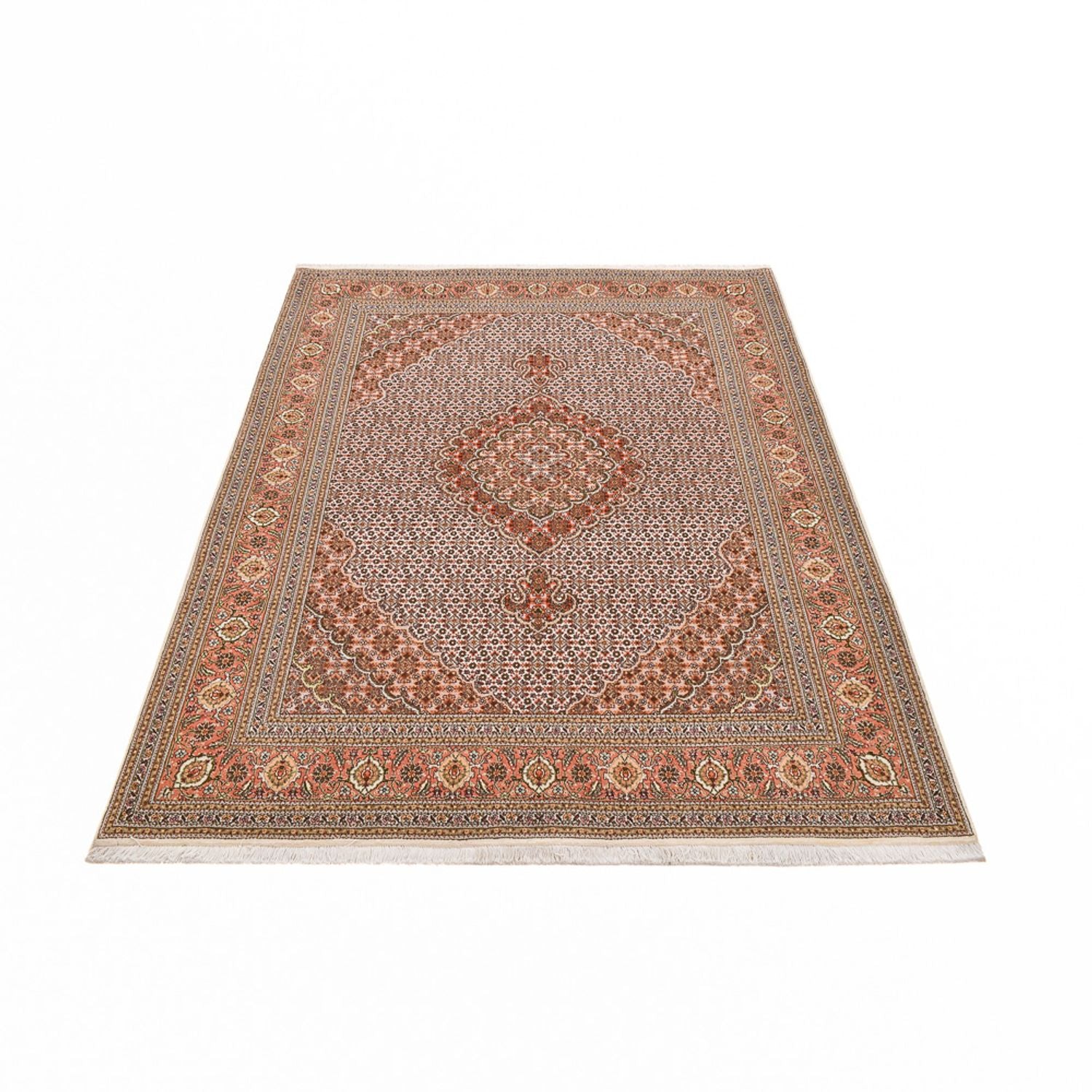 Tappeto Persero - Tabriz - Reale - 210 x 151 cm - ruggine