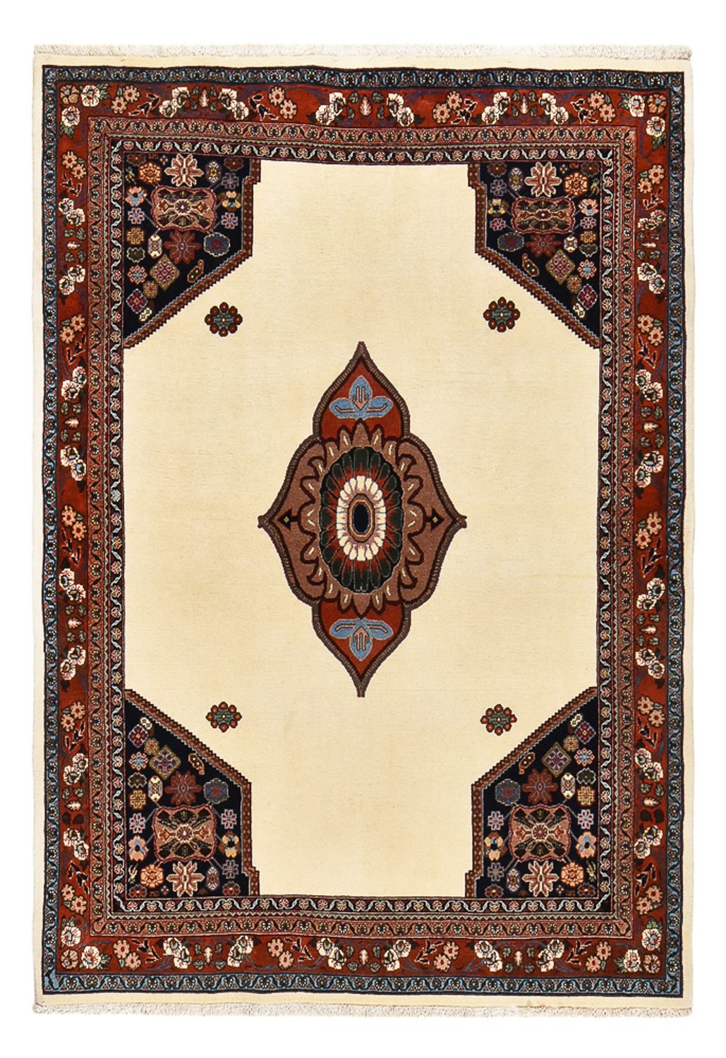 Tappeto Gabbeh - Kashkuli Persero - 218 x 150 cm - beige chiaro