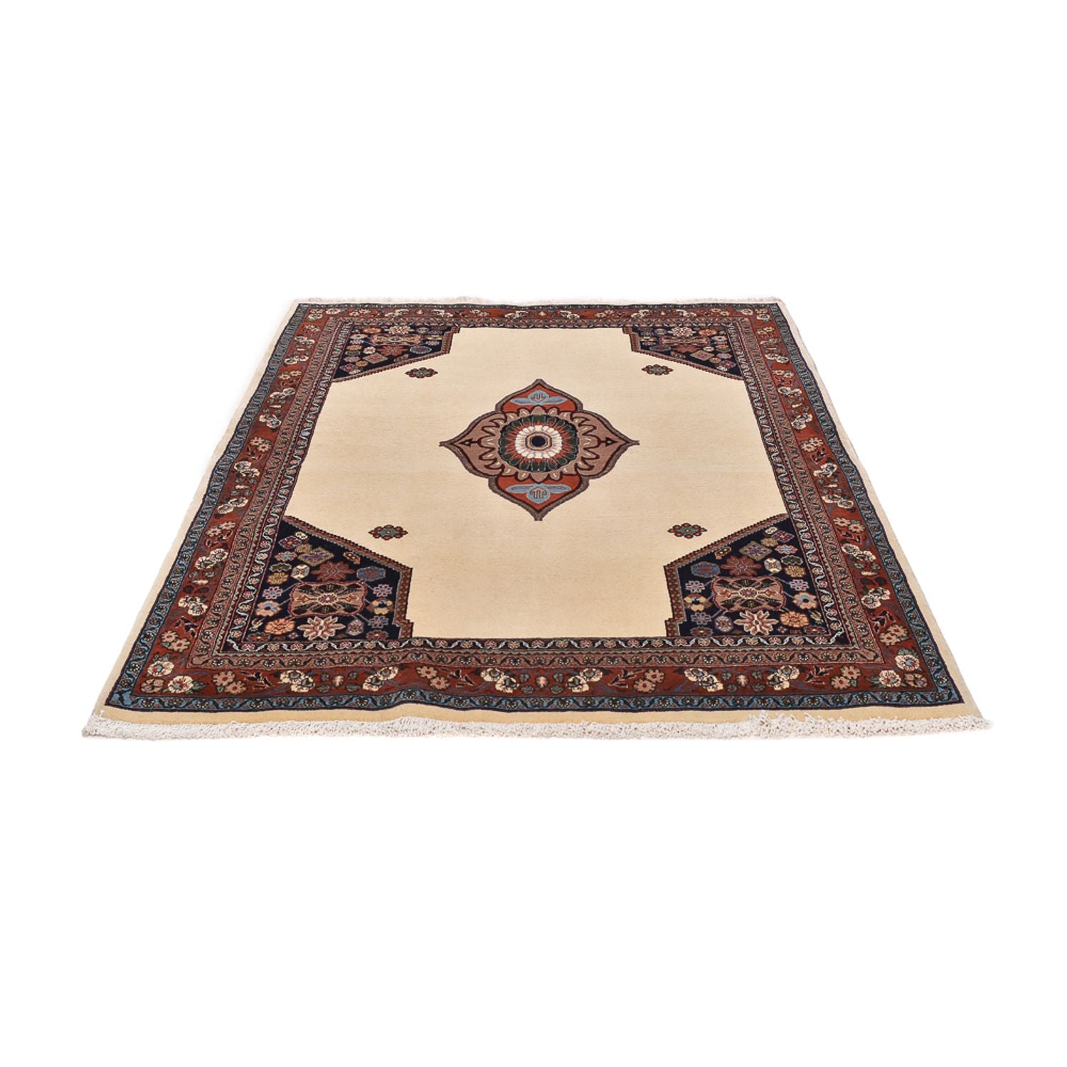 Tappeto Gabbeh - Kashkuli Persero - 218 x 150 cm - beige chiaro