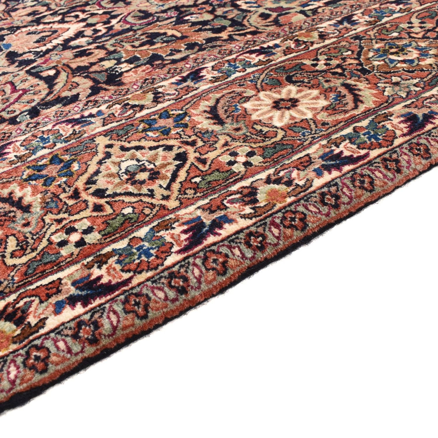 Tappeto Persero - Bidjar quadrato  - 210 x 210 cm - ruggine