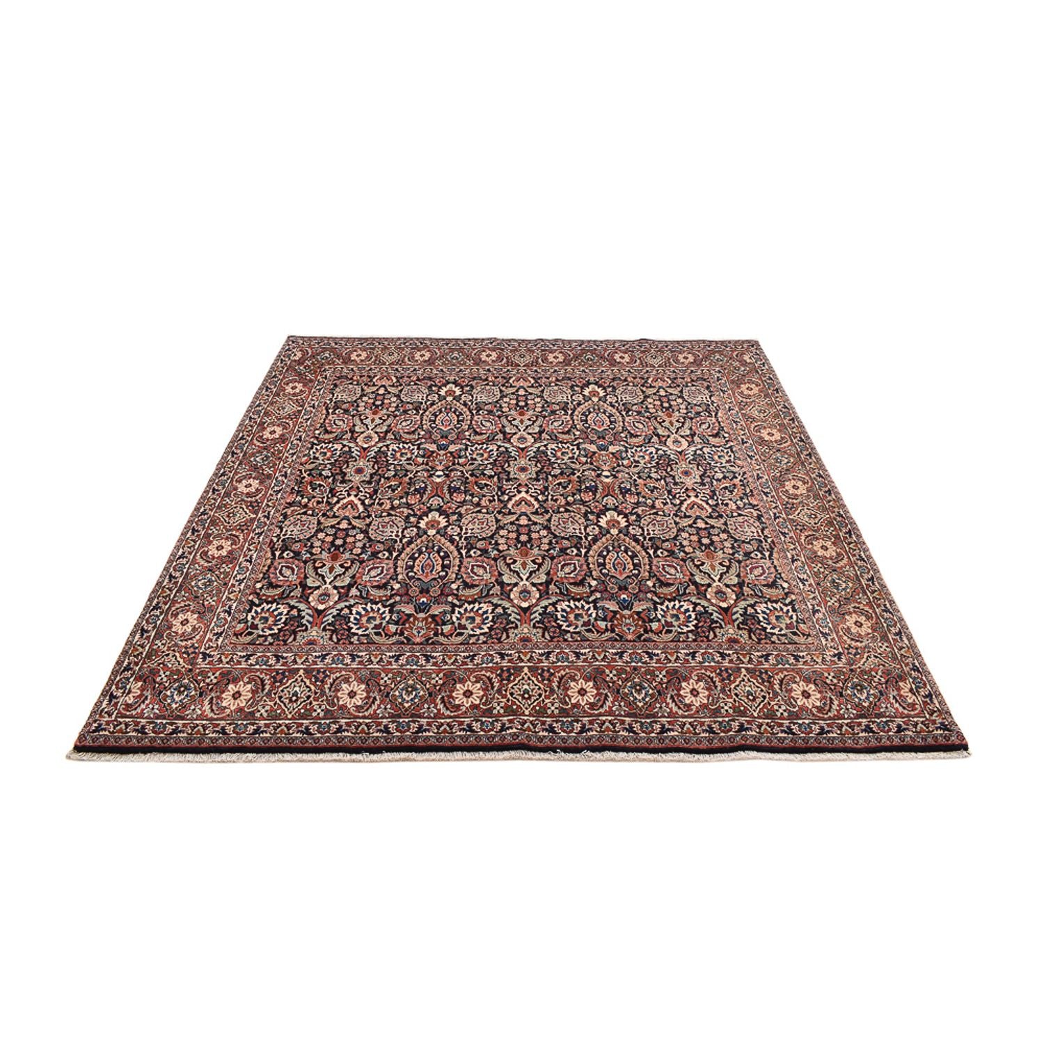 Tappeto Persero - Bidjar quadrato  - 210 x 210 cm - ruggine