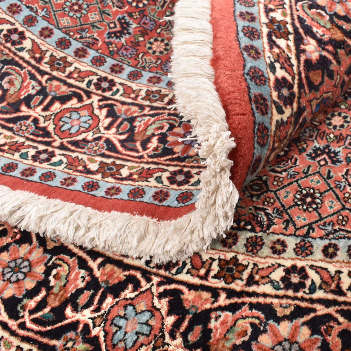 Tappeto Persero - Bidjar rotondo  - 150 x 150 cm - rosso chiaro