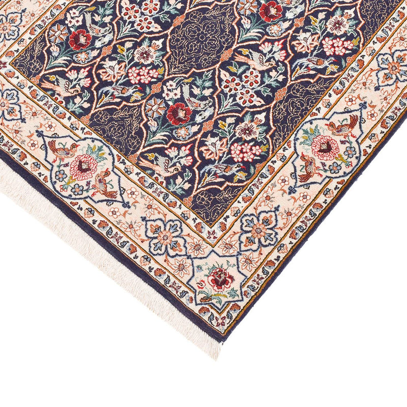 Tappeto corsia Tappeto Persero - Ghom - Reale - 300 x 80 cm - blu scuro