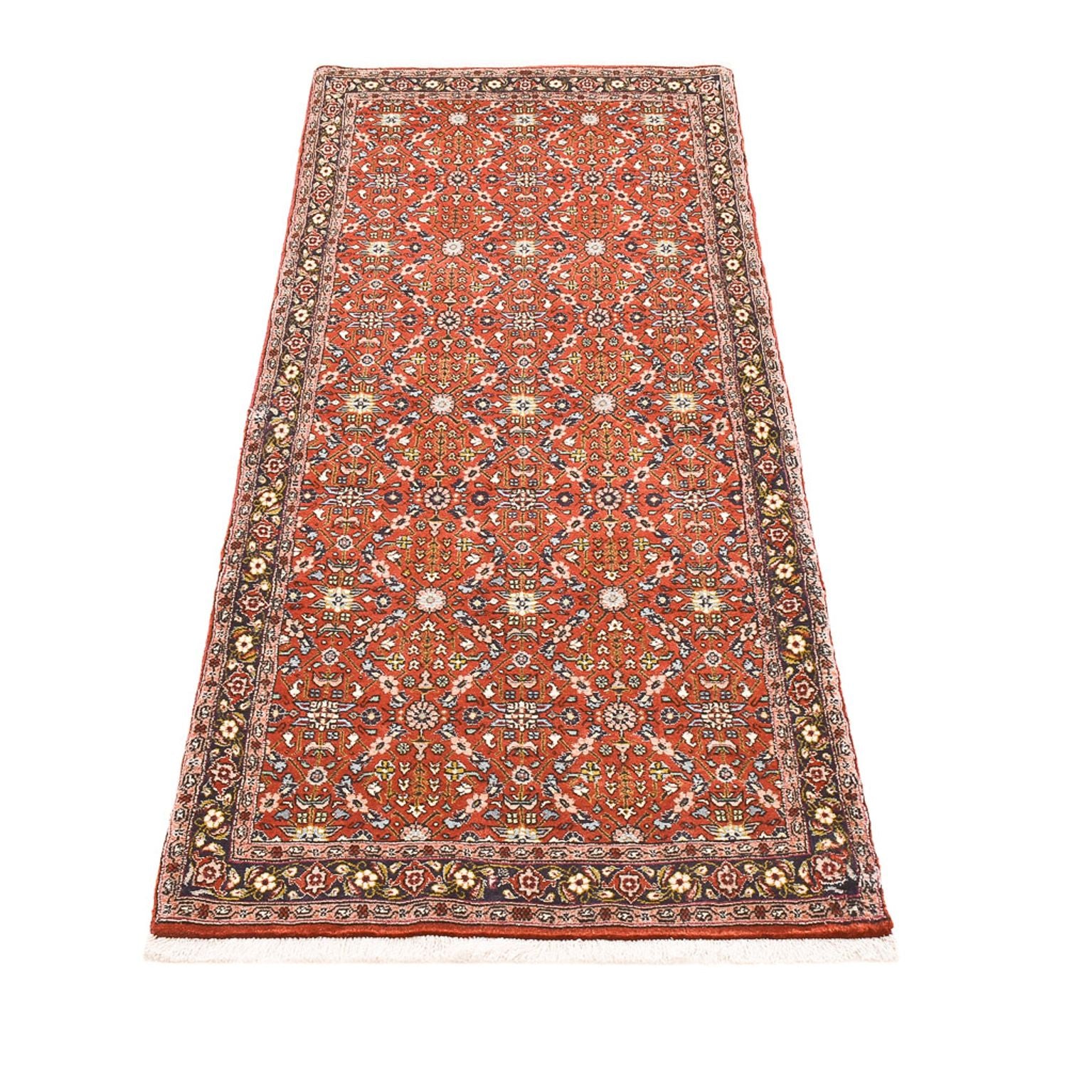 Tappeto corsia Tappeto Persero - Bidjar - 200 x 80 cm - ruggine