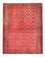 Tappeto Turkaman - 138 x 110 cm - rosso