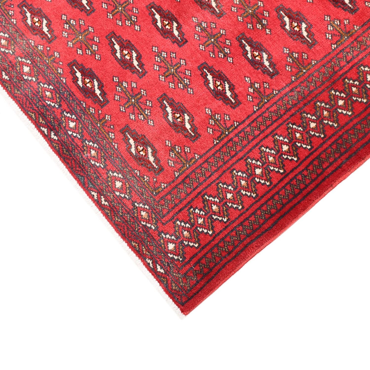 Tappeto Turkaman - 138 x 110 cm - rosso