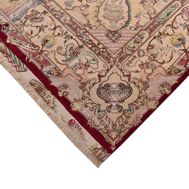 Tappeto Persero - Tabriz - Reale - 305 x 198 cm - rosso