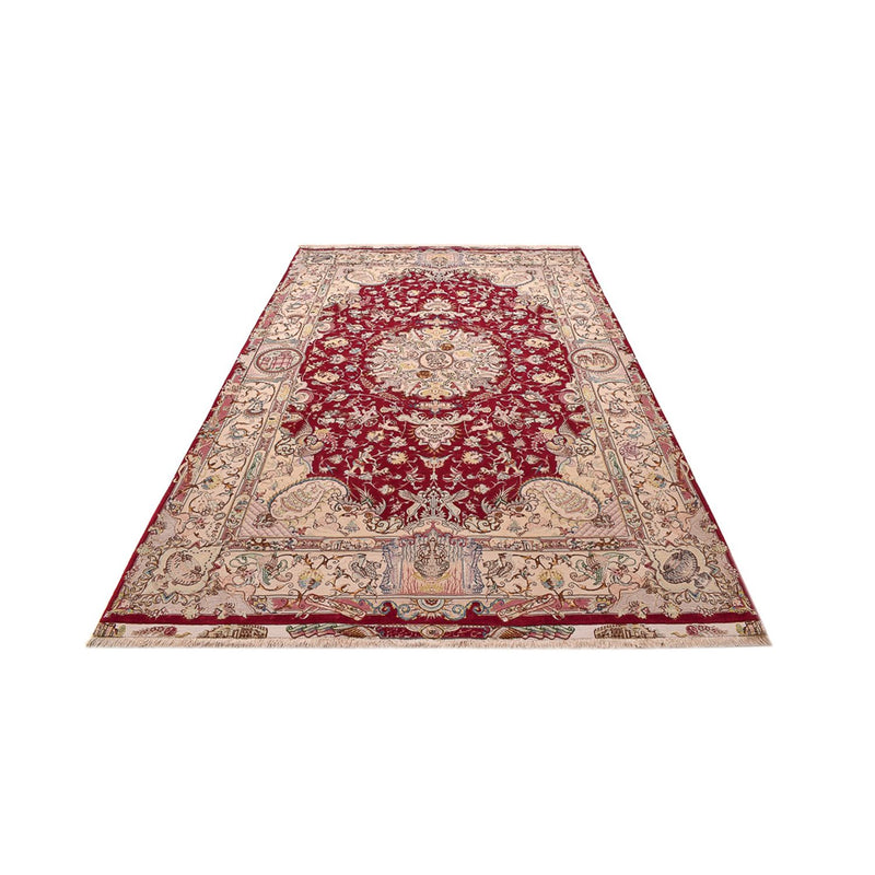 Tappeto Persero - Tabriz - Reale - 305 x 198 cm - rosso