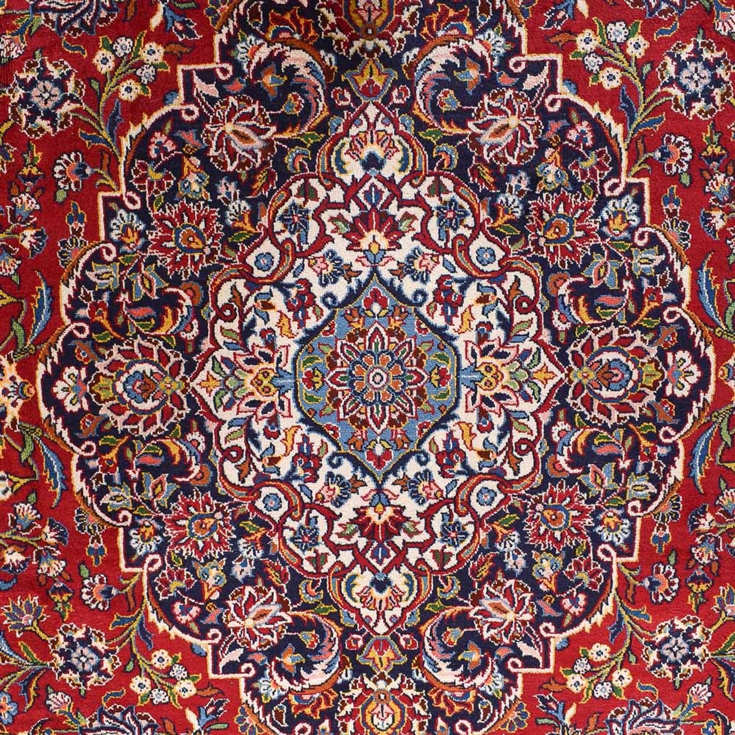 Tappeto Persero - Keshan - Reale - 452 x 300 cm - rosso
