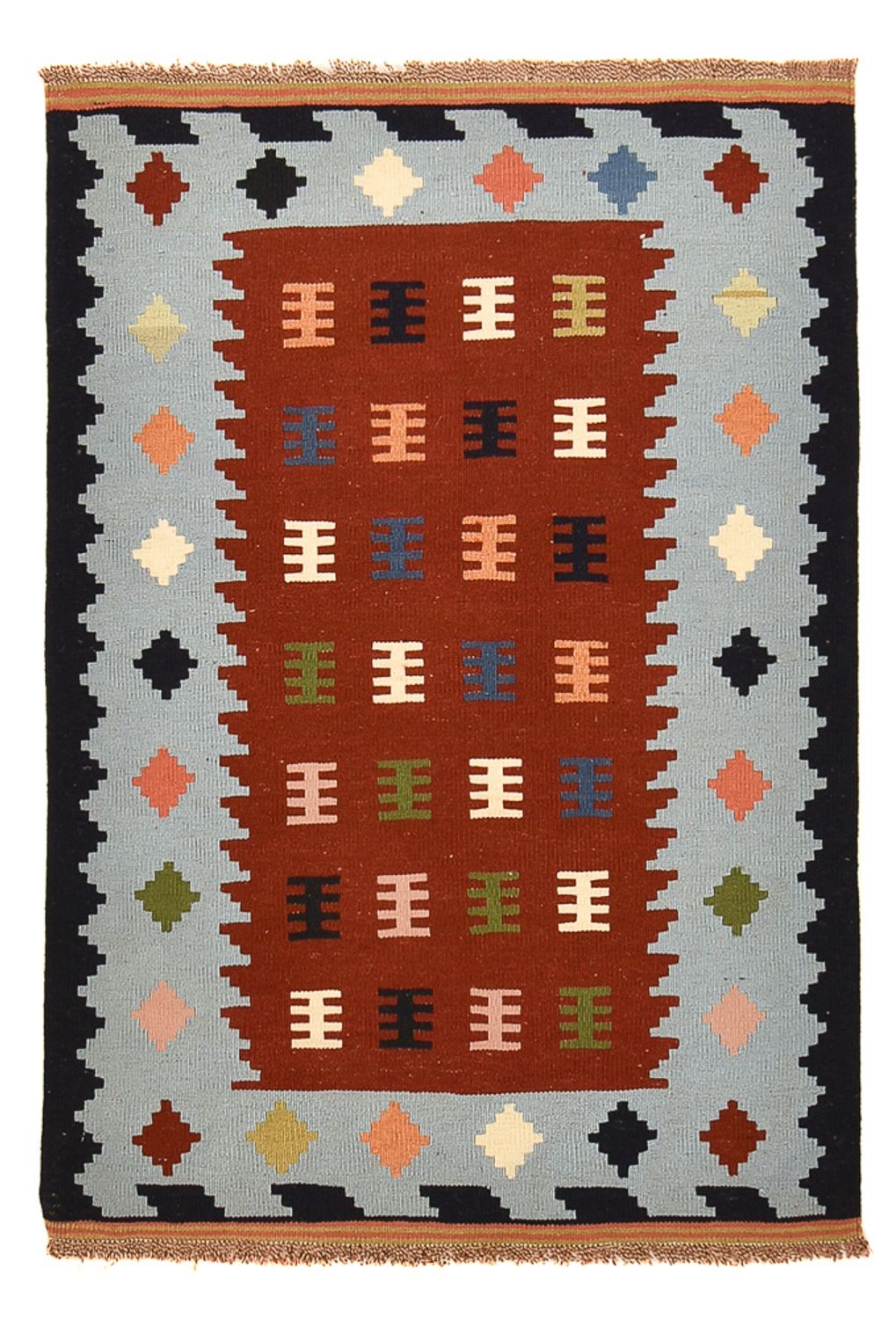 Tappeto Kelim - Orientale - 145 x 100 cm - multicolore