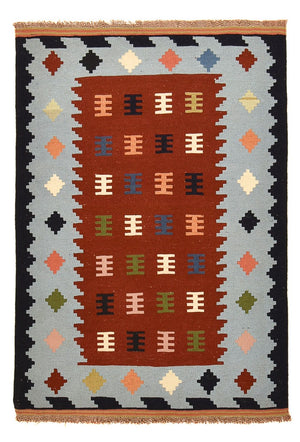 Tappeto Kelim - Orientale - 145 x 100 cm - multicolore