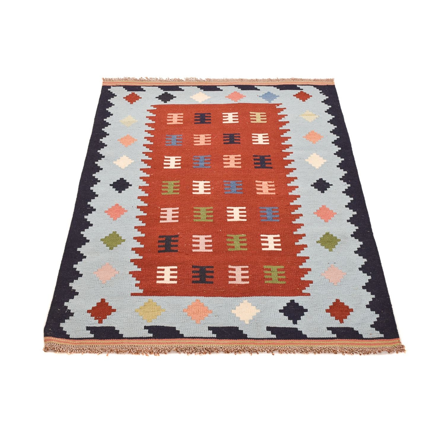 Tappeto Kelim - Orientale - 145 x 100 cm - multicolore