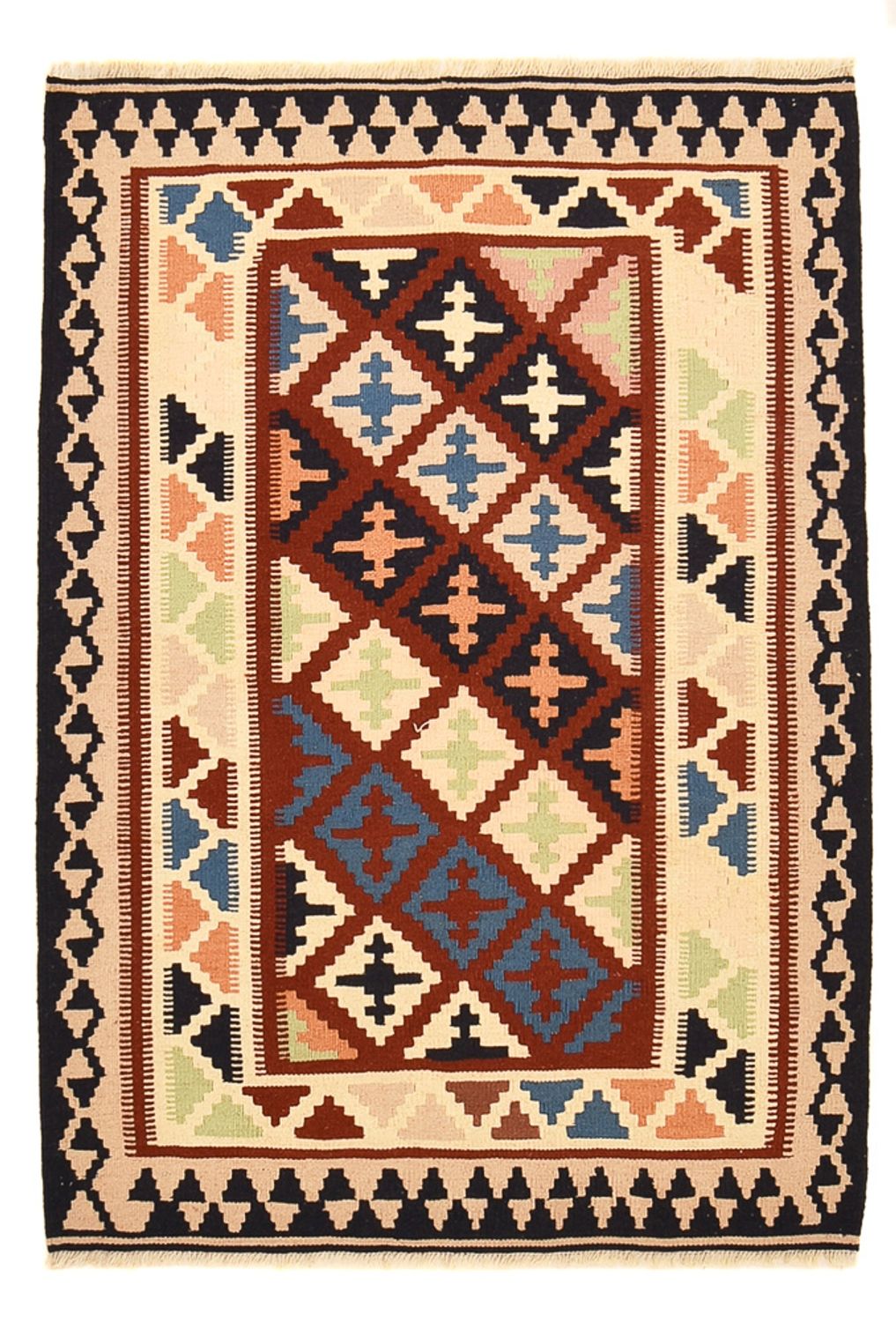 Tappeto Kelim - Orientale - 147 x 102 cm - multicolore