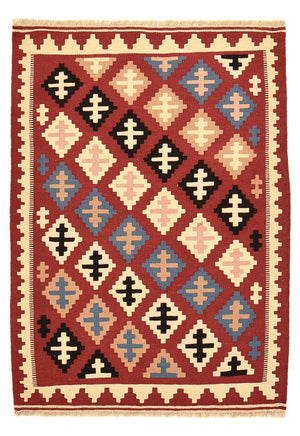 Tappeto Kelim - Orientale - 145 x 102 cm - multicolore