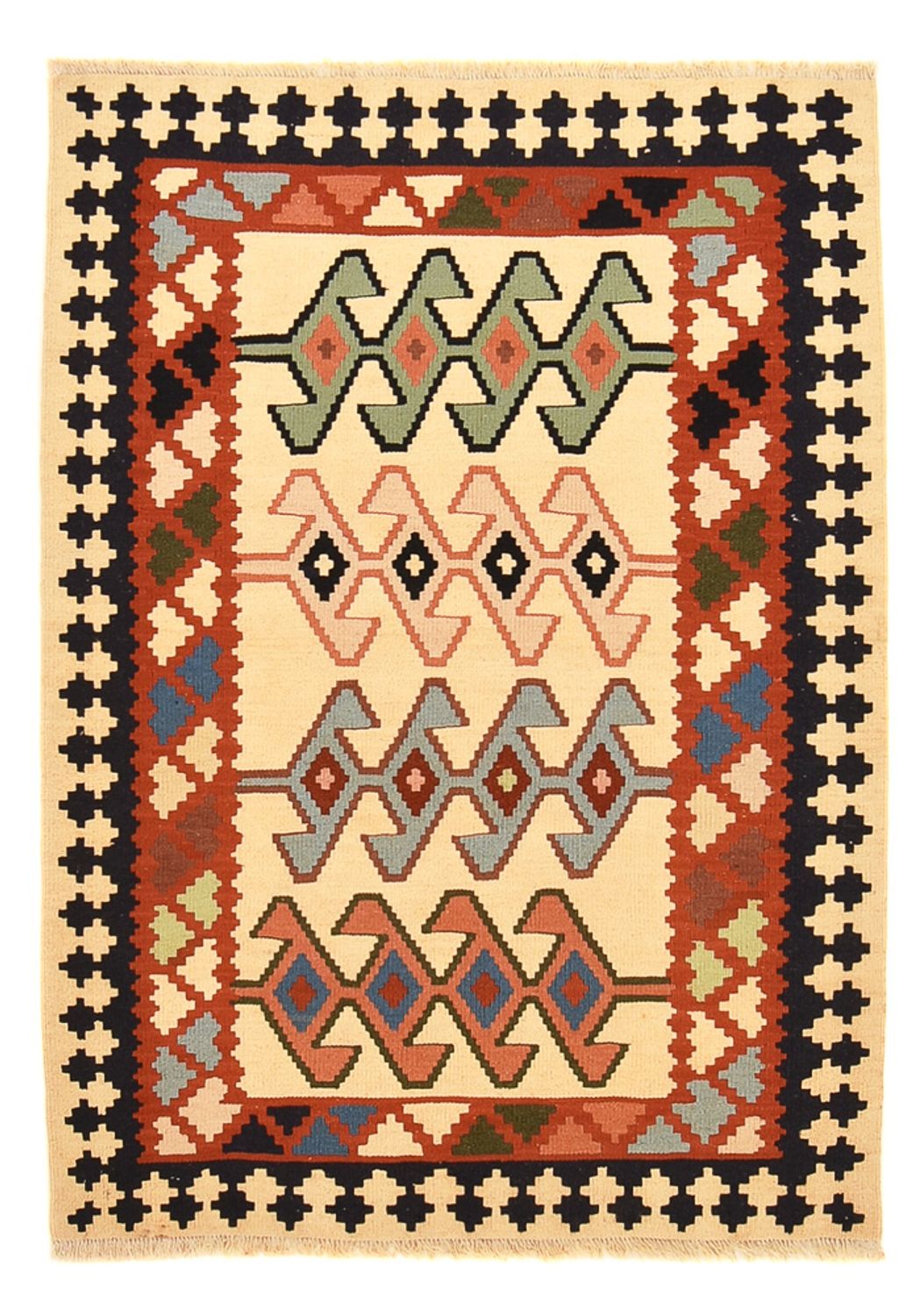 Tappeto Kelim - Orientale - 147 x 105 cm - multicolore