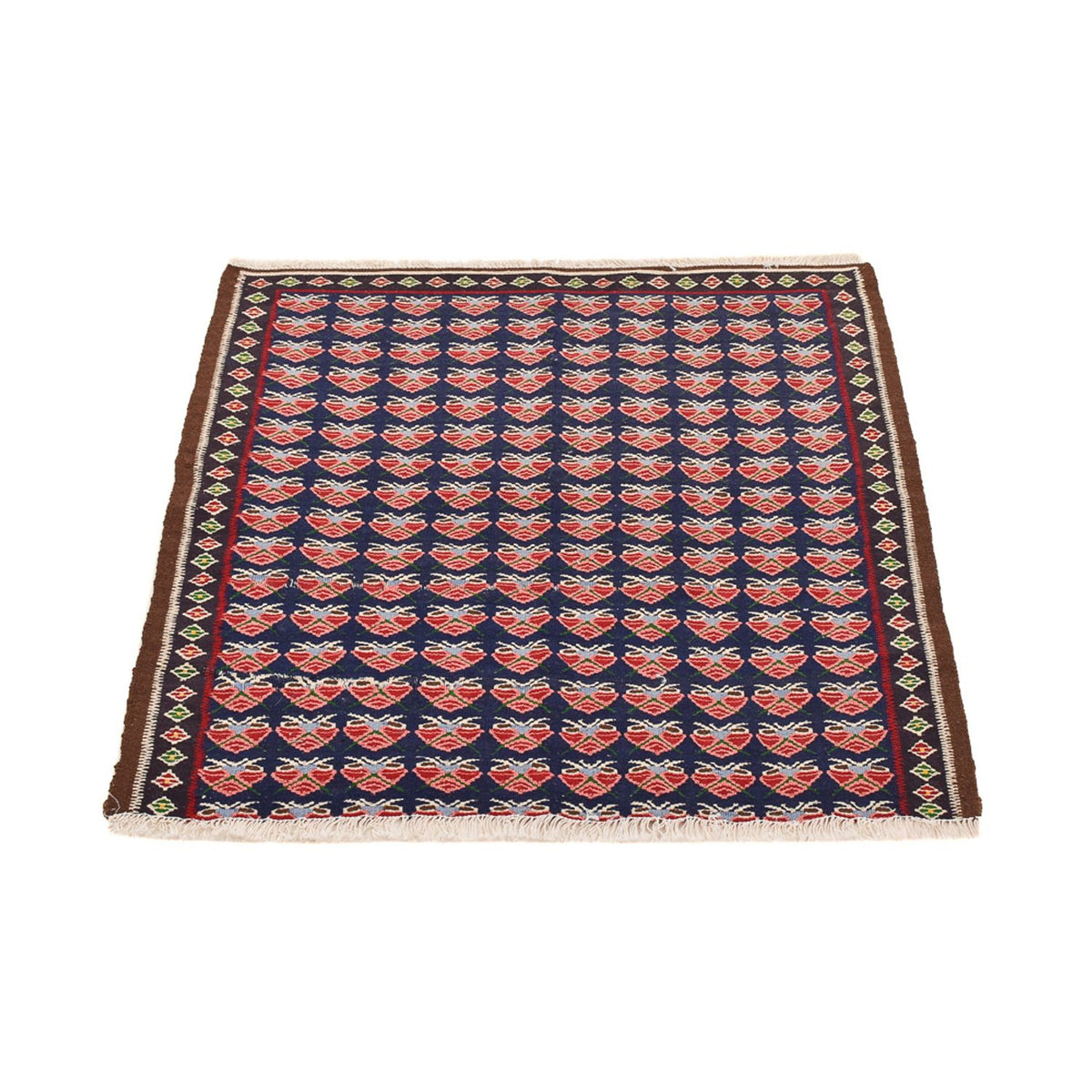 Tappeto Kelim - Orientale quadrato  - 66 x 66 cm - multicolore