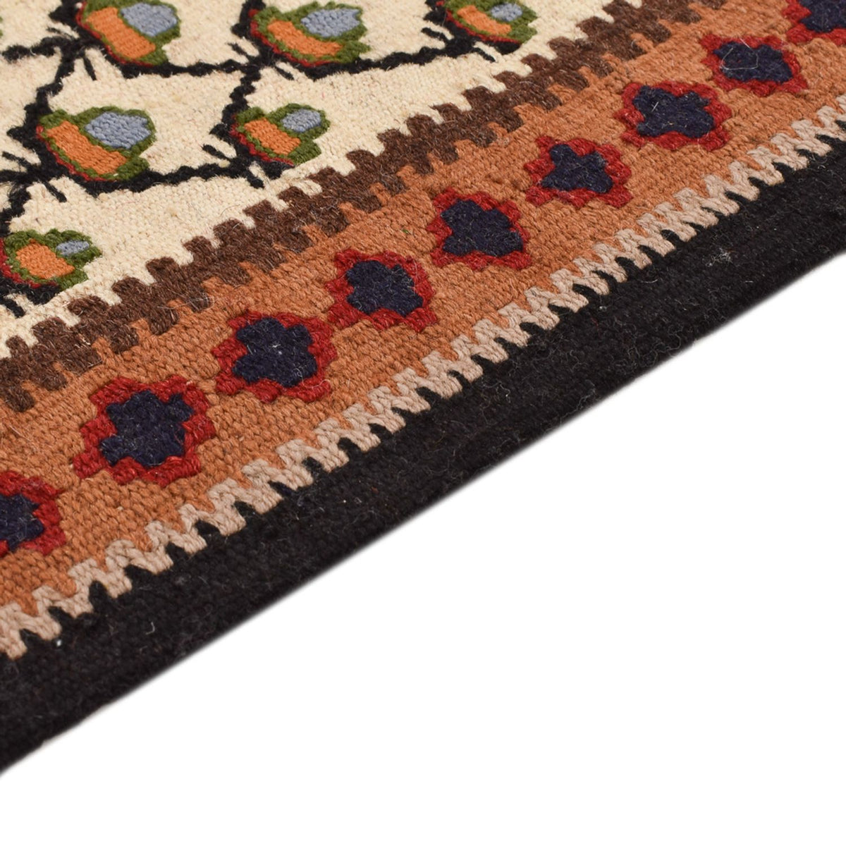 Tappeto Kelim - Orientale - 88 x 85 cm - crema