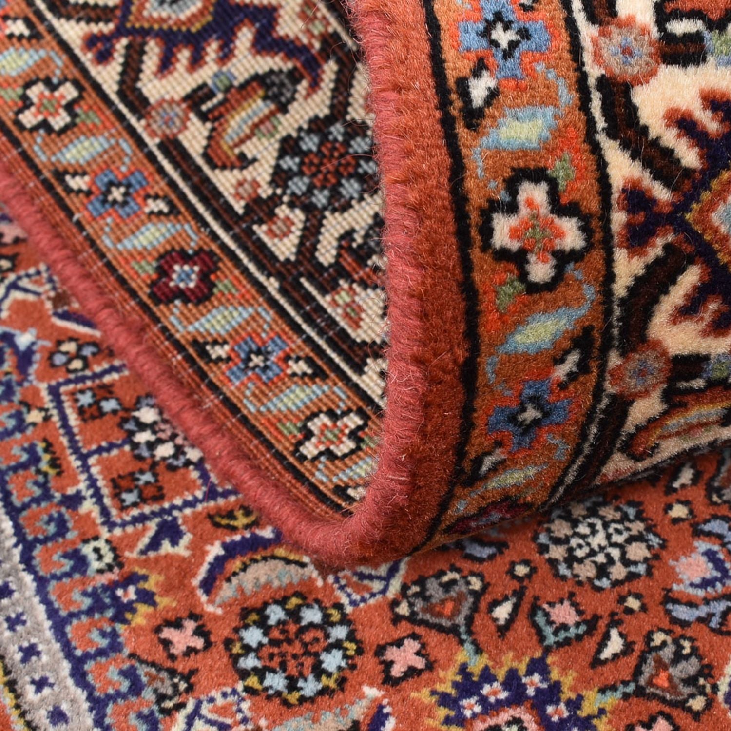 Tappeto Persero - Bidjar - 145 x 78 cm - rosso bordeaux