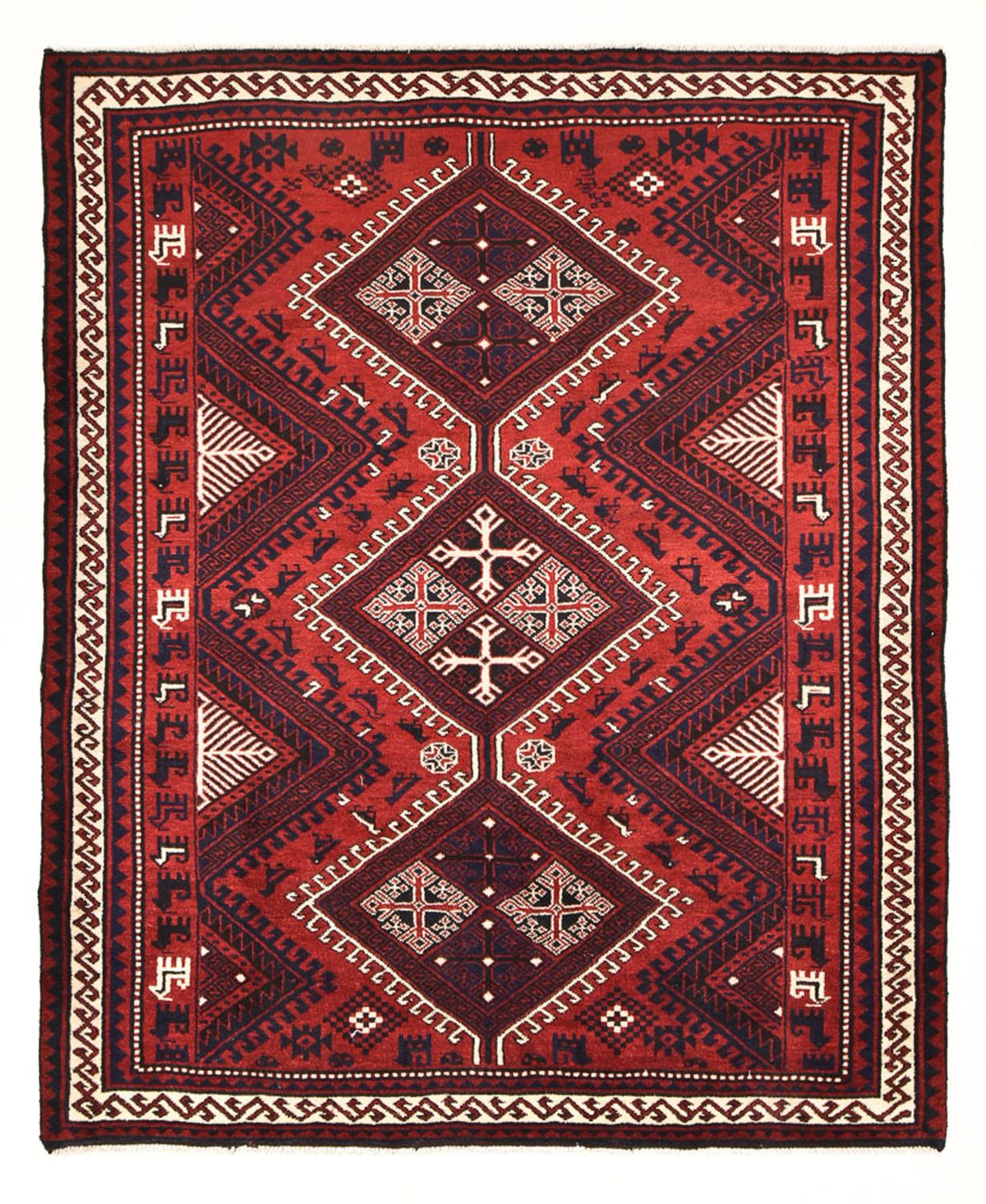 Tappeto Persero - Nomade - 260 x 217 cm - rosso bordeaux