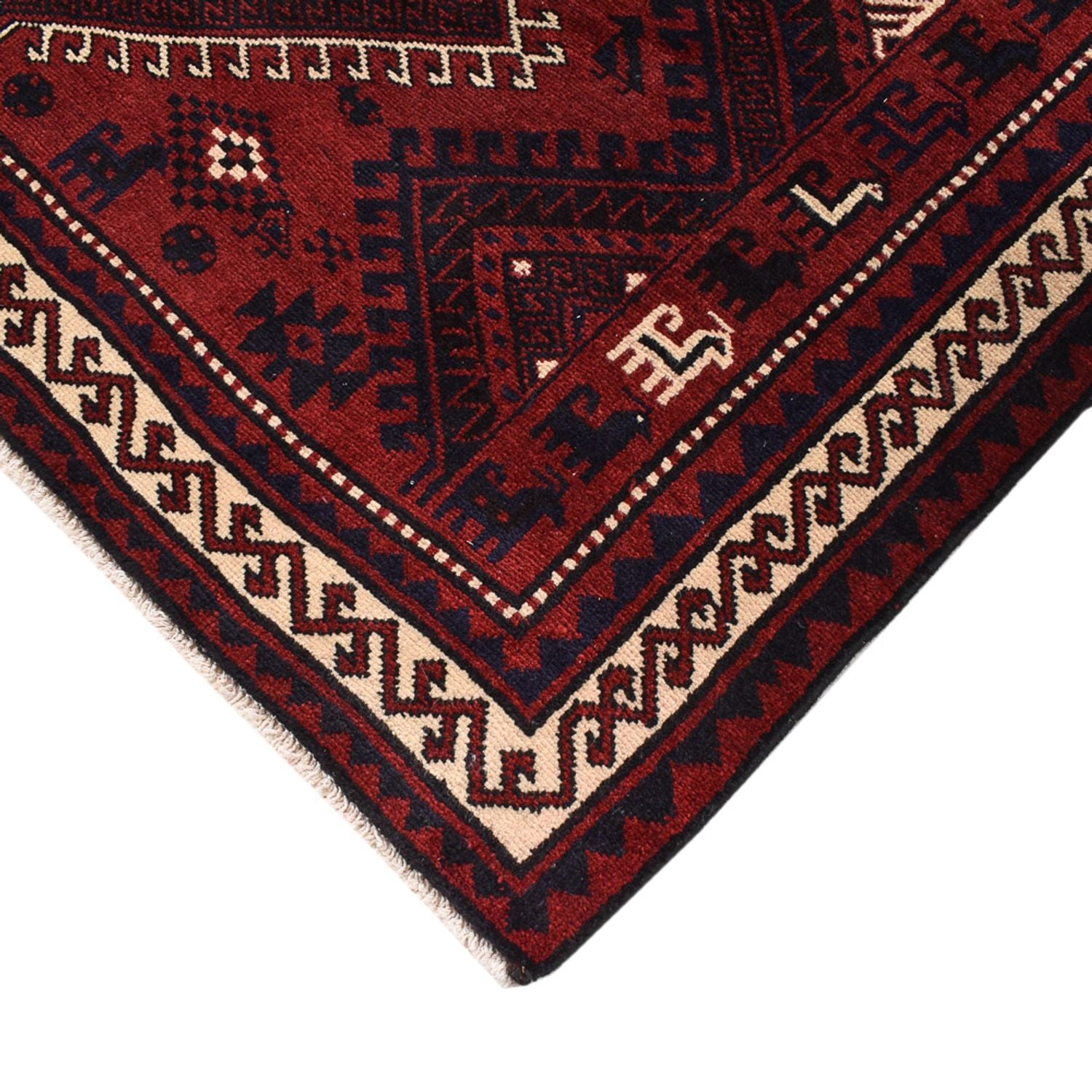 Tappeto Persero - Nomade - 260 x 217 cm - rosso bordeaux