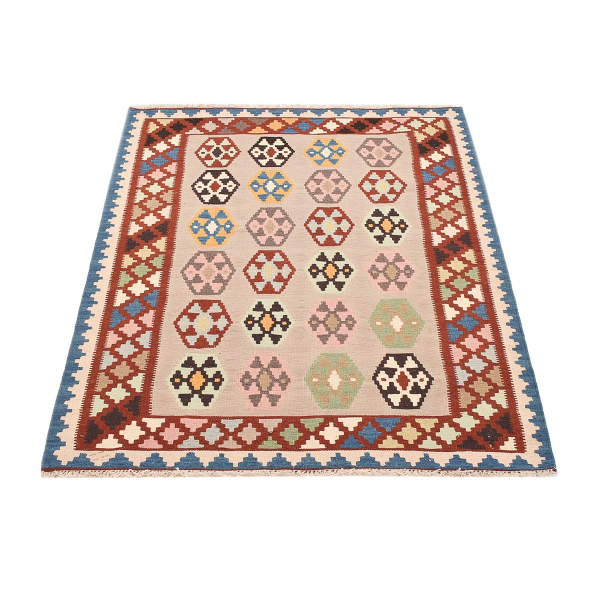 Tappeto Kelim - Orientale - 146 x 103 cm - multicolore
