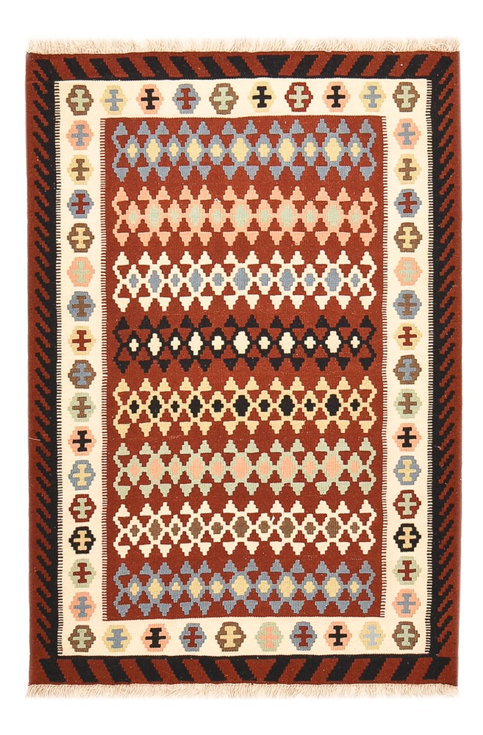 Tappeto Kelim - Orientale - 148 x 100 cm - multicolore