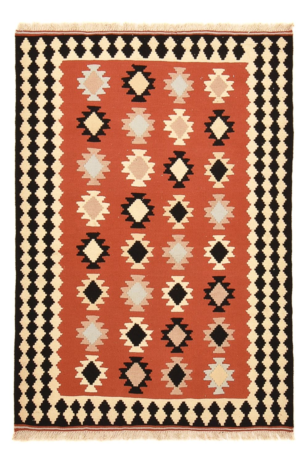 Tappeto Kelim - Orientale - 147 x 100 cm - multicolore