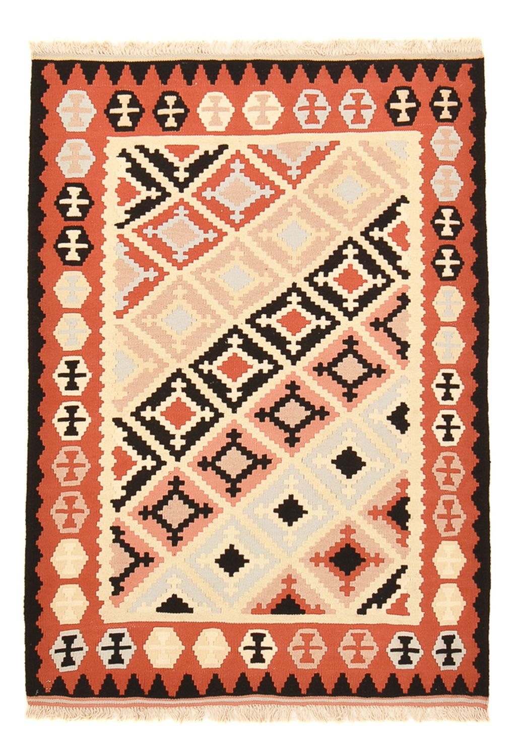 Tappeto Kelim - Orientale - 145 x 102 cm - multicolore