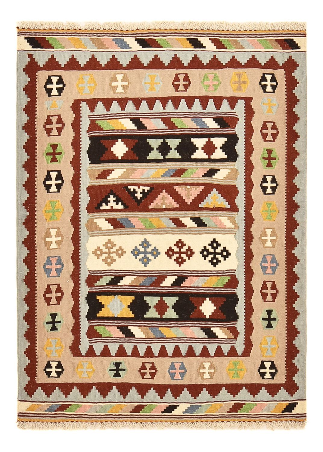 Tappeto Kelim - Orientale - 147 x 105 cm - multicolore
