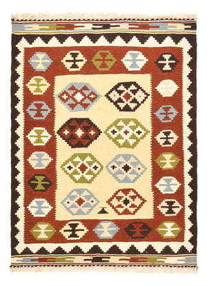 Tappeto Kelim - Orientale - 143 x 102 cm - multicolore