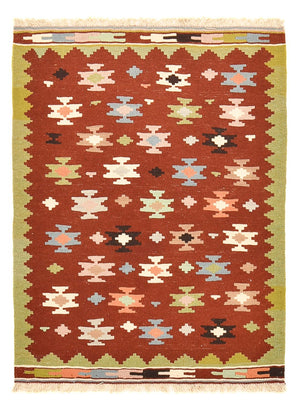 Tappeto Kelim - Orientale - 132 x 97 cm - multicolore