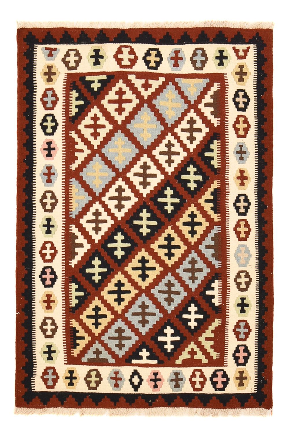 Tappeto Kelim - Orientale - 150 x 104 cm - multicolore