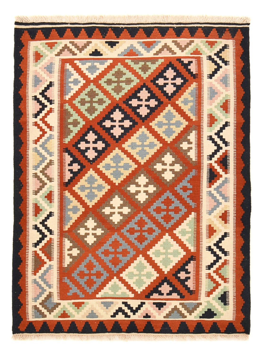 Tappeto Kelim - Orientale - 142 x 107 cm - multicolore