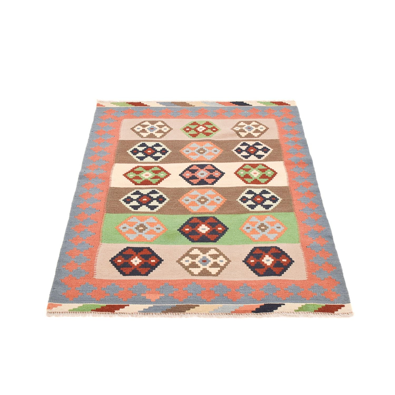 Tappeto Kelim - Orientale - 137 x 100 cm - multicolore