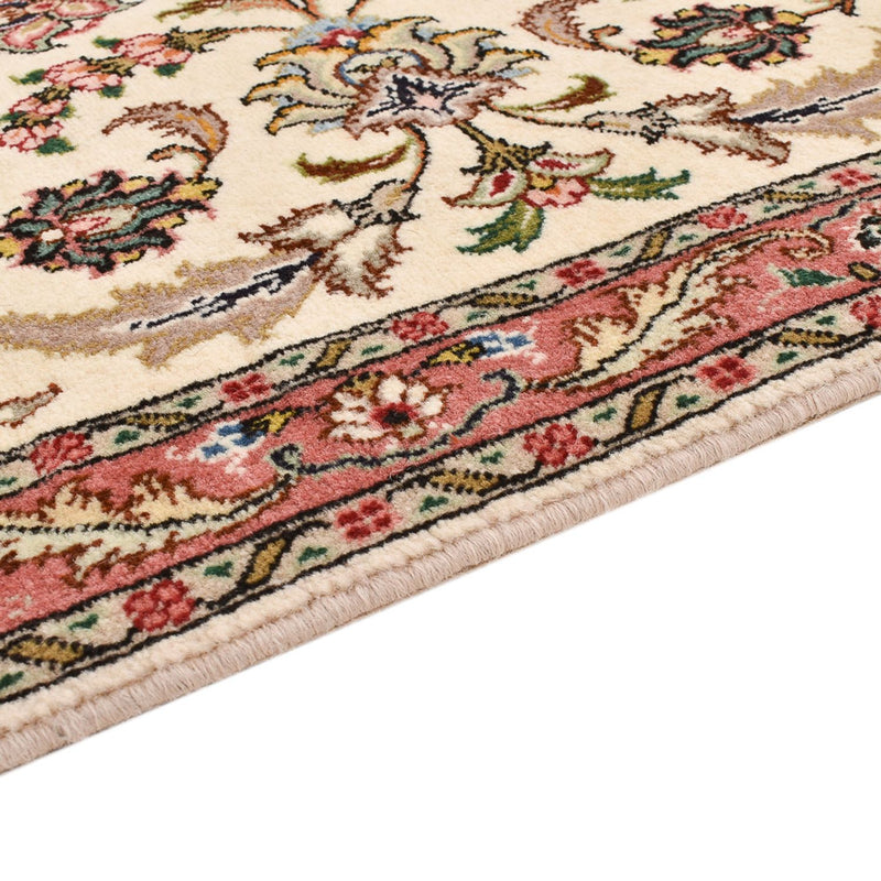 Tappeto corsia Tappeto Persero - Tabriz - Premio - 302 x 72 cm - sabbia