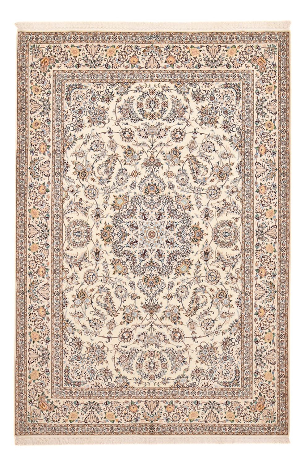 Tappeto Persero - Nain - Premio - 303 x 203 cm - crema